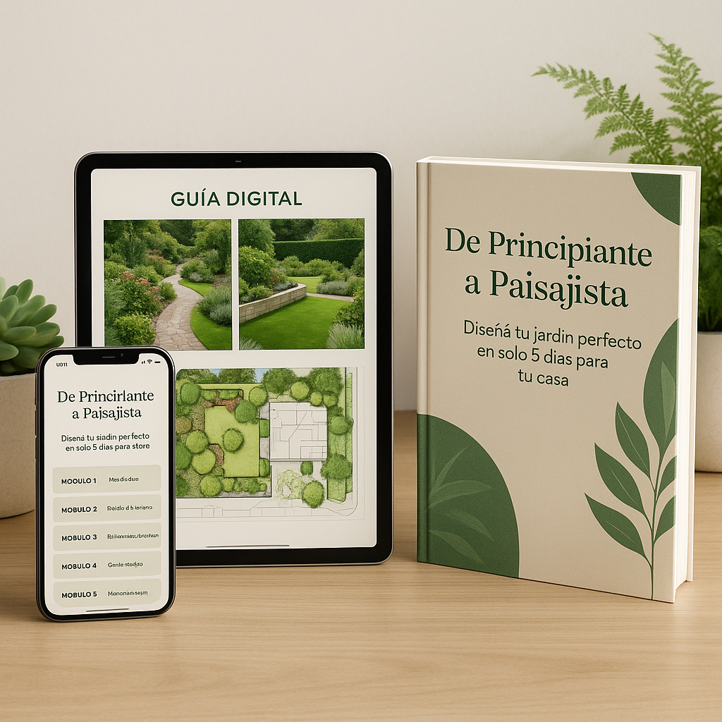 De Principiante a Paisajista: Diseñá tu Jardín Perfecto en 5 Días